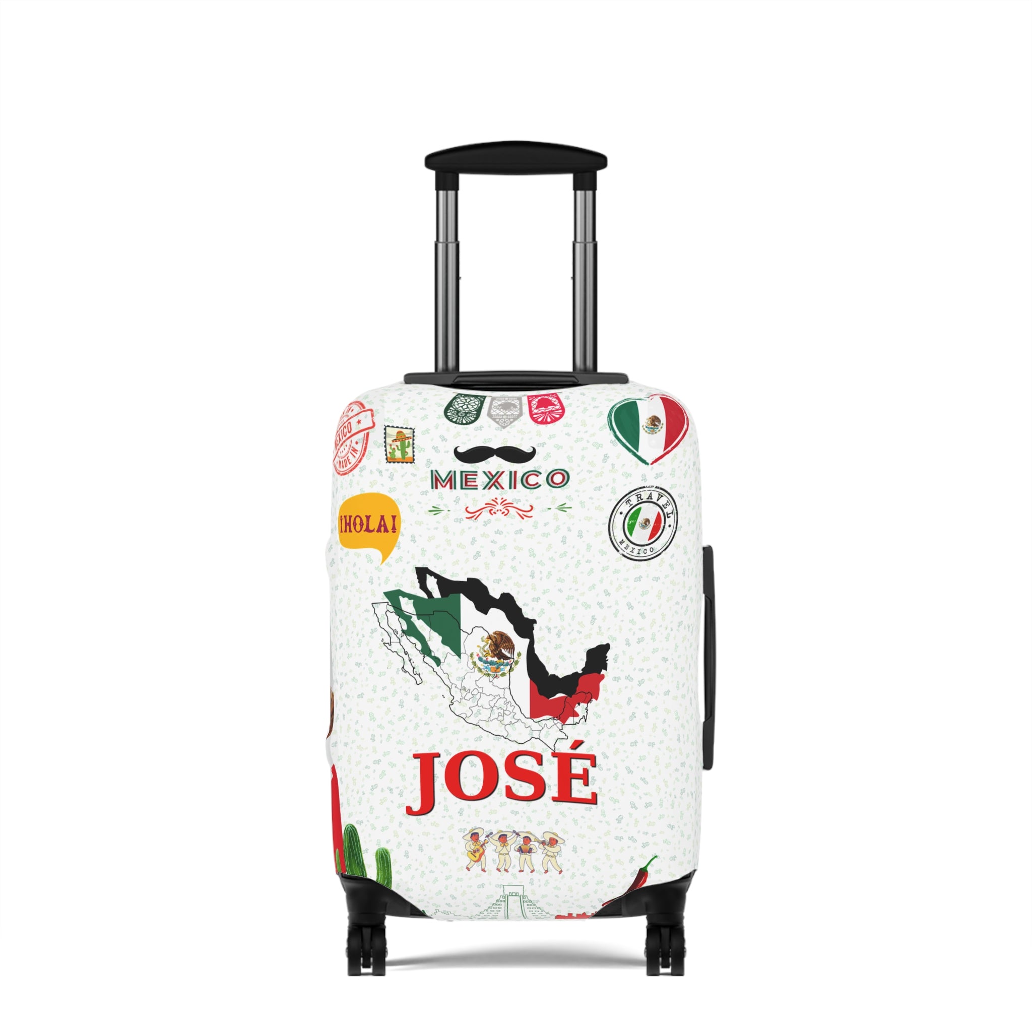 Mexico Map Luggage Cover