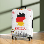Germany Map Luggage Cover