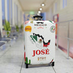 Mexico Map Luggage Cover