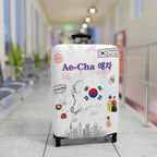 South korea Map Luggage Cover