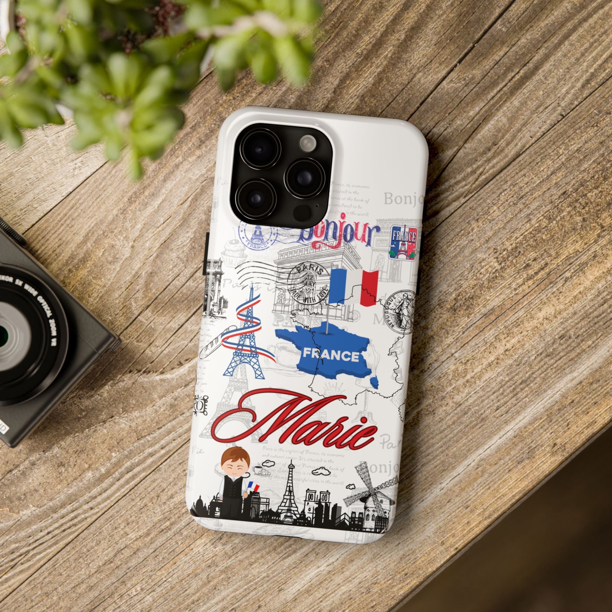 Personalised France Phone Case