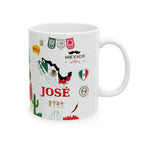 Mexico Personalized Mug - Custom name gift