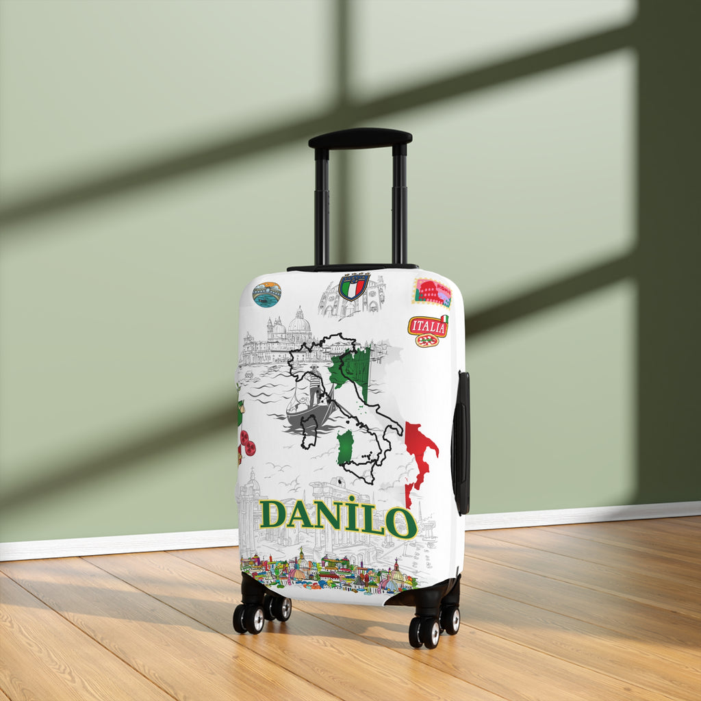 İtaly Map Luggage Cover