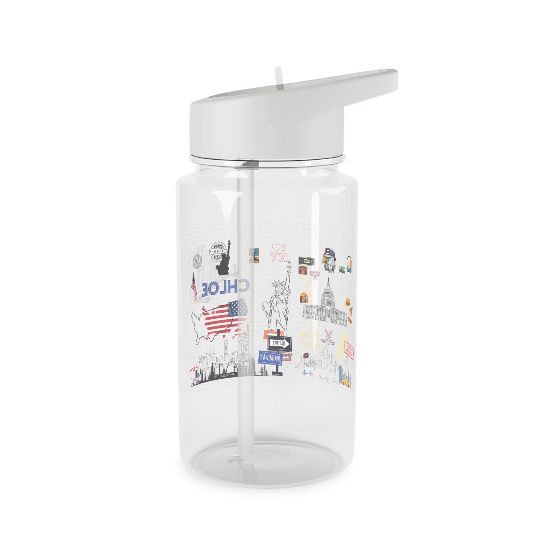 USA Travel Water Bottle