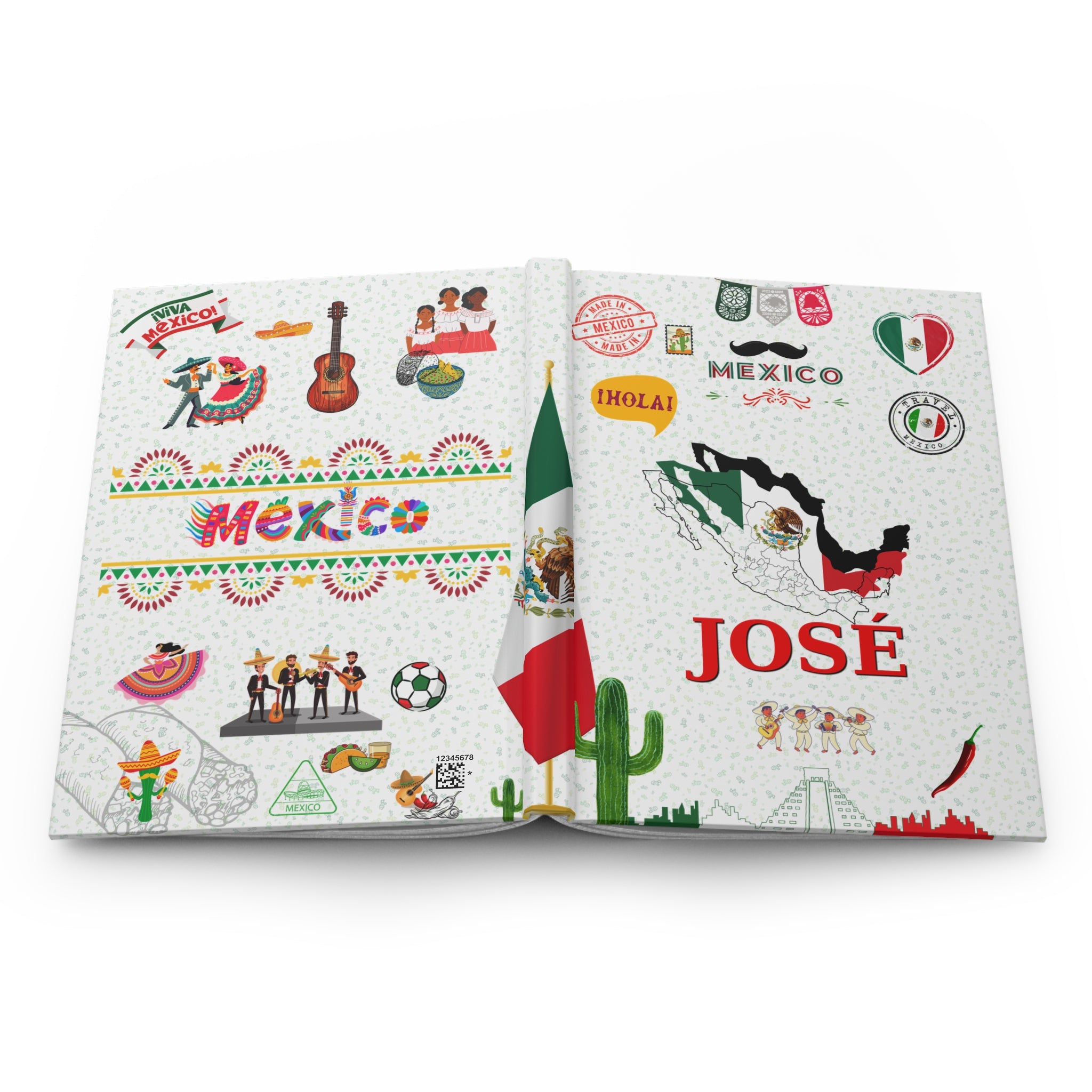 Mexico Hardcover Journal