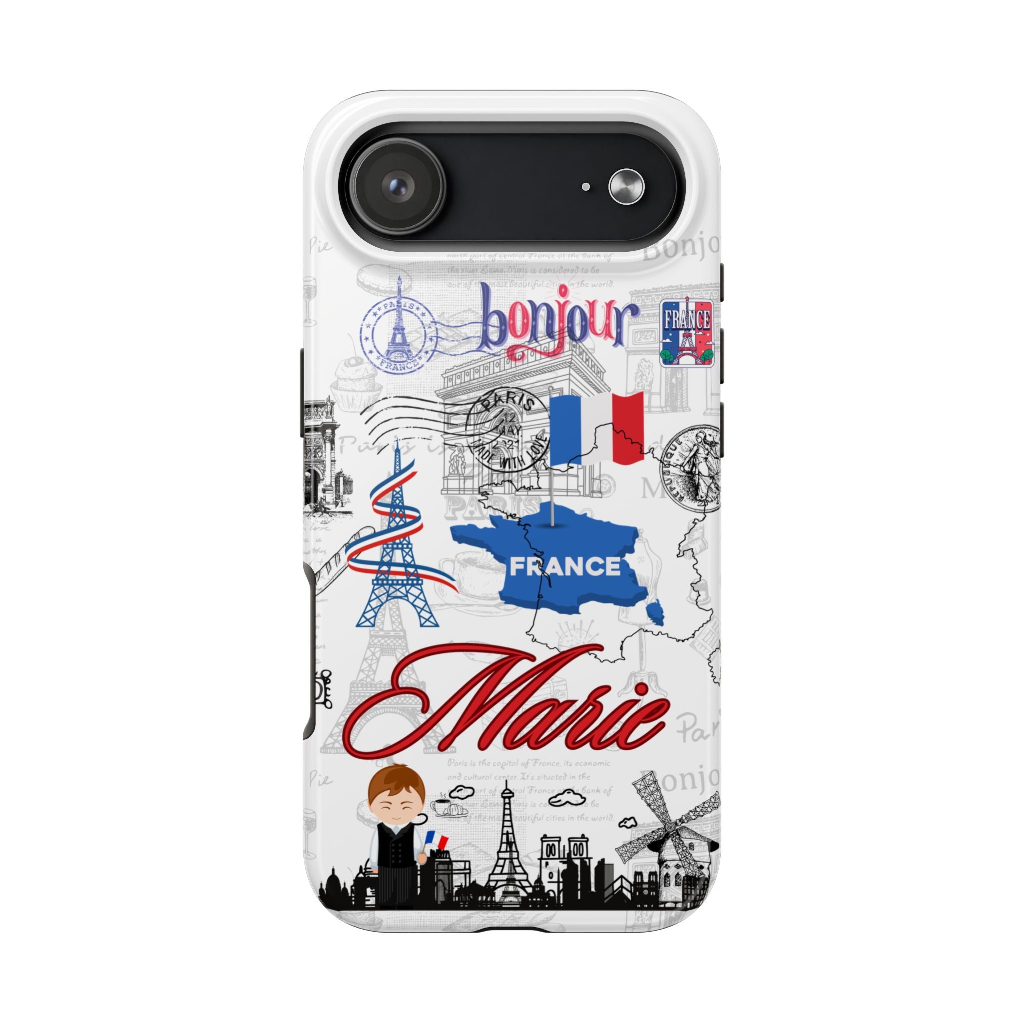 Personalised France Phone Case