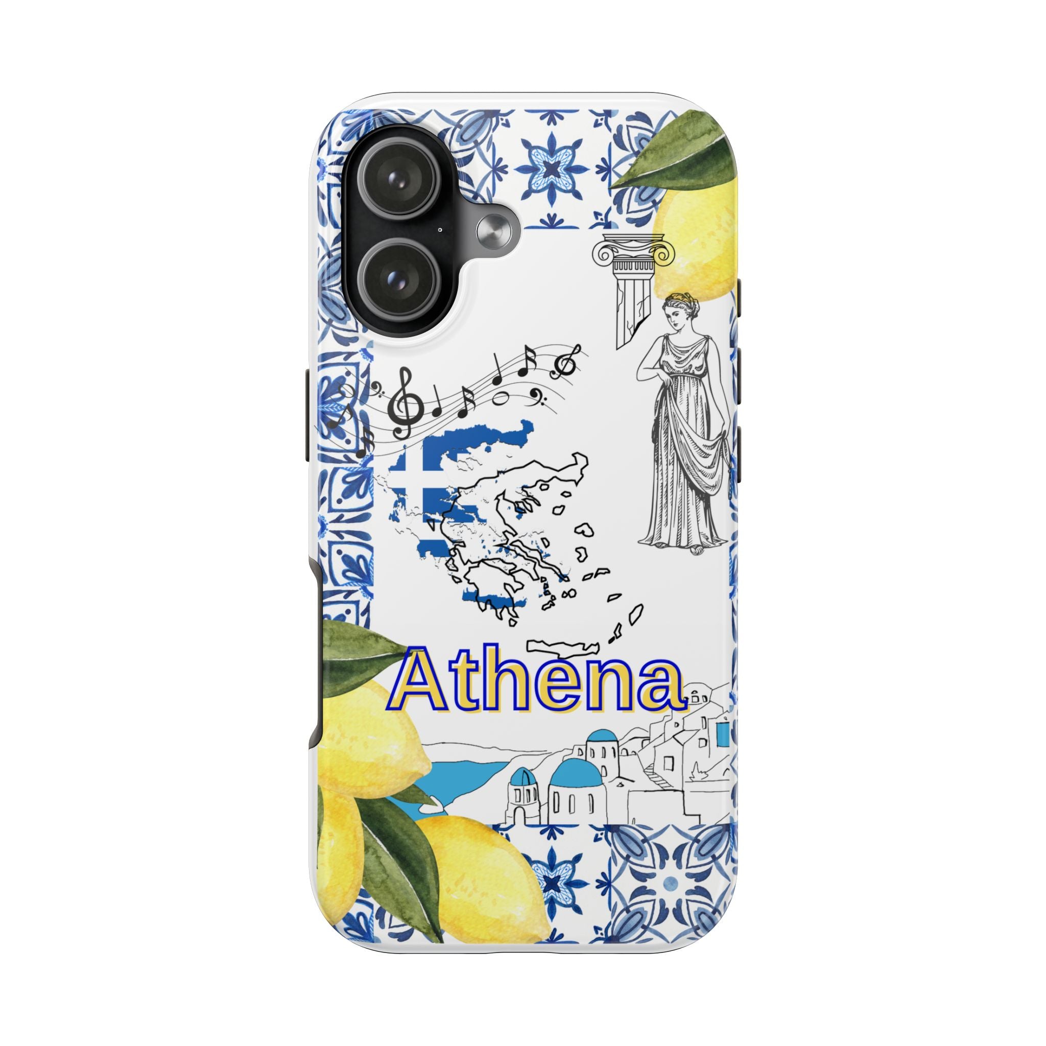 Greece Personalized Phone Case