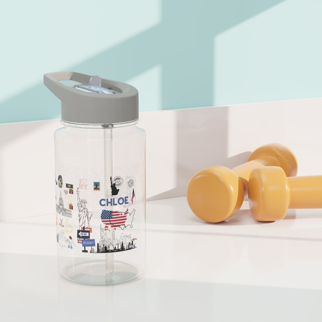 USA Travel Water Bottle