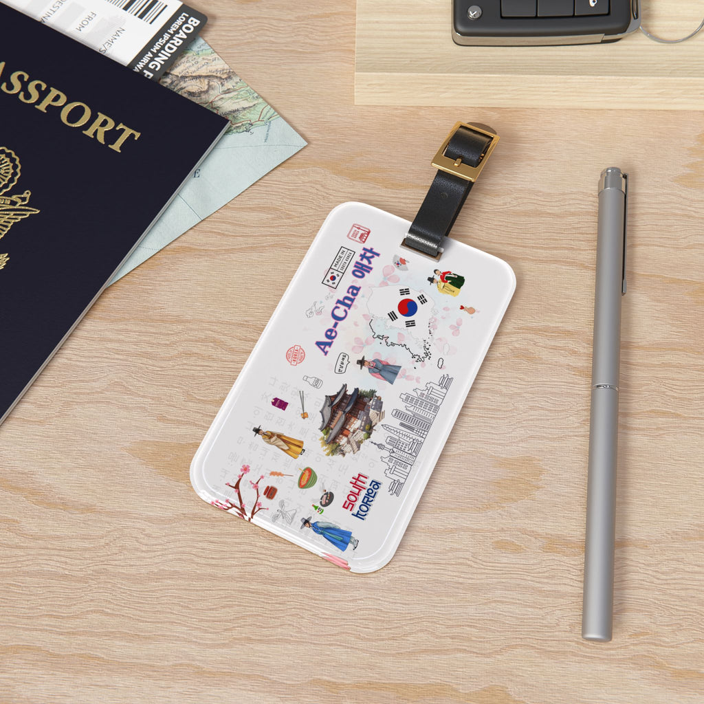 South korea Luggage Tag