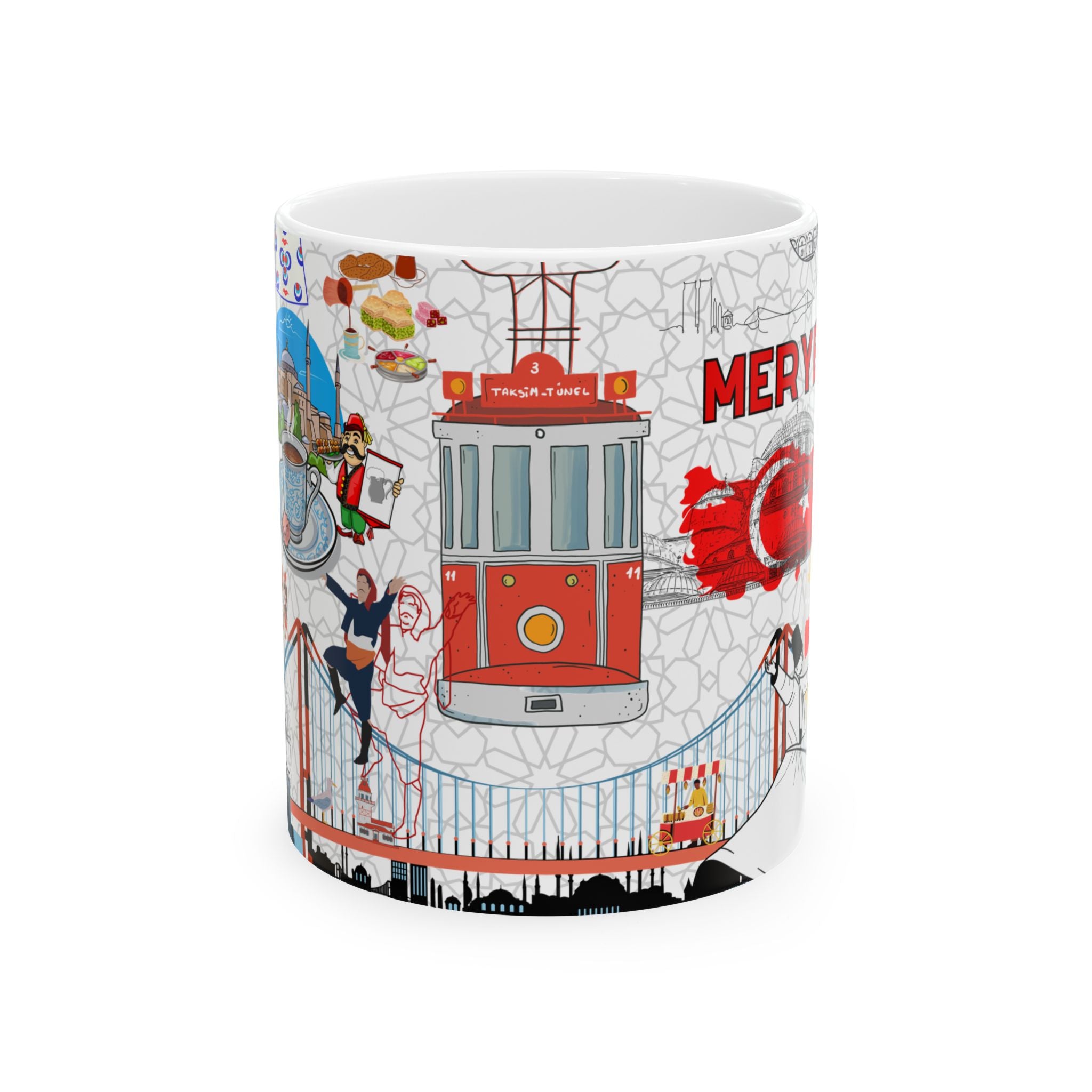 Turkey Personalized Mug - Custom name gift
