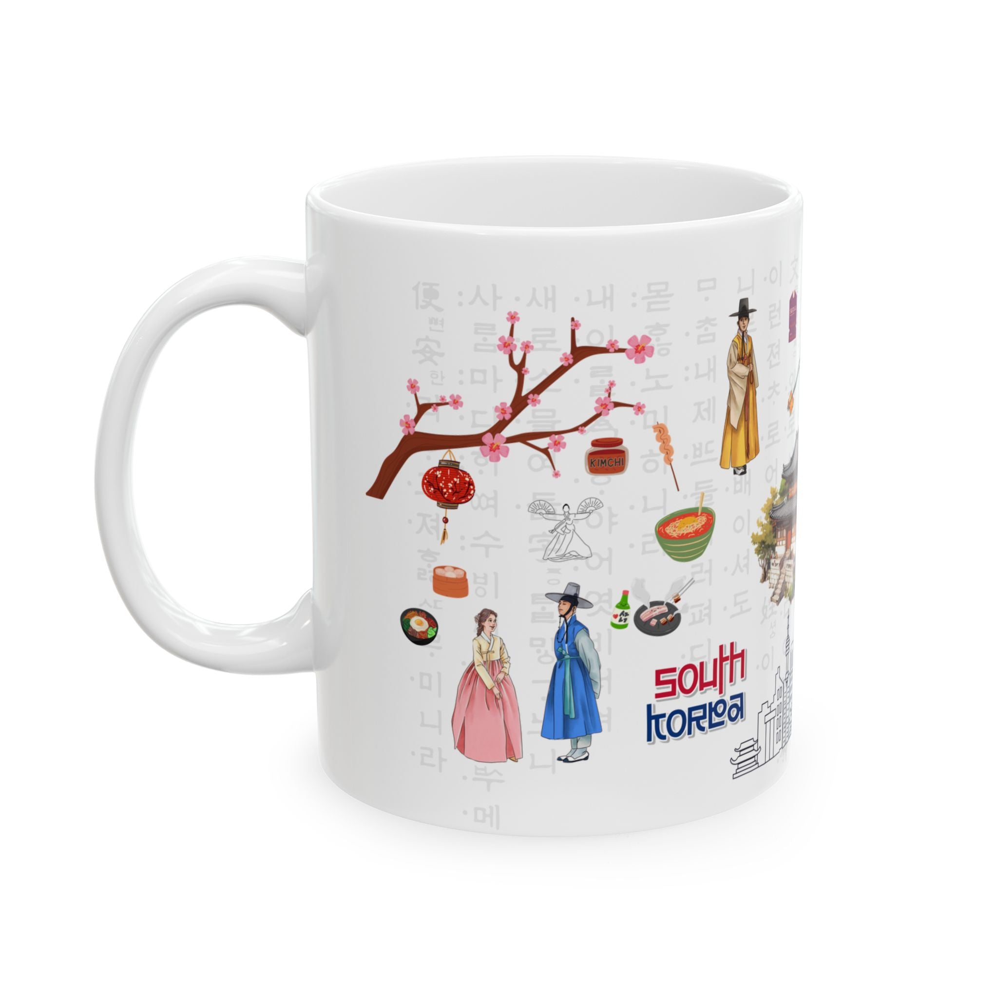 South korea Personalized Mug - Custom name gift