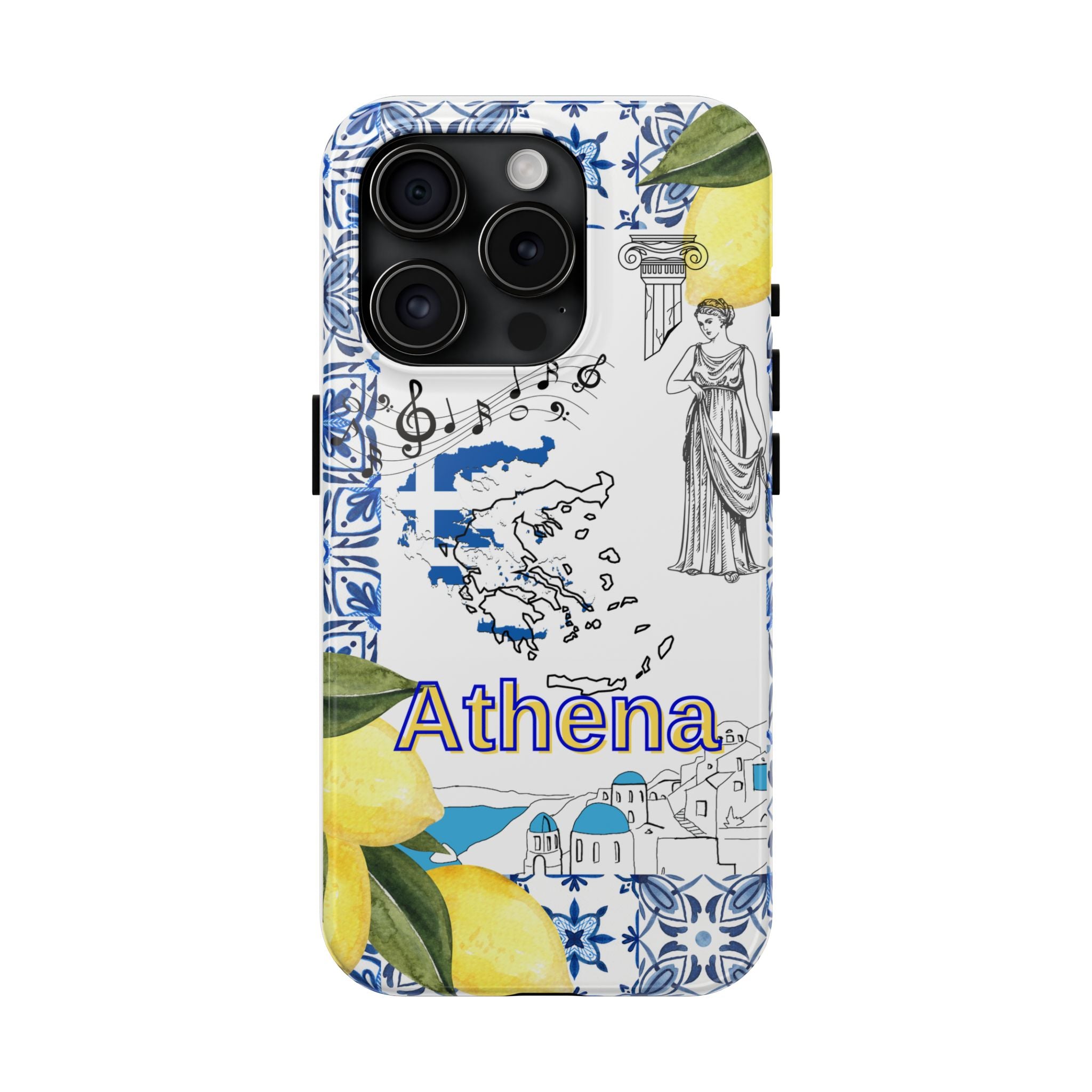 Greece Personalized Phone Case