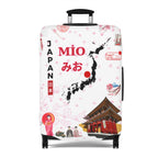 Japan Map Luggage Cover