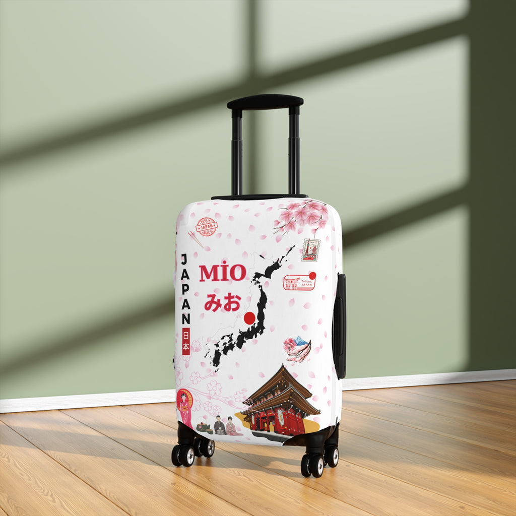 Japan Map Luggage Cover