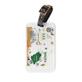 Saudi Arabia Map Luggage Tag – Personalized Noura Travel ID