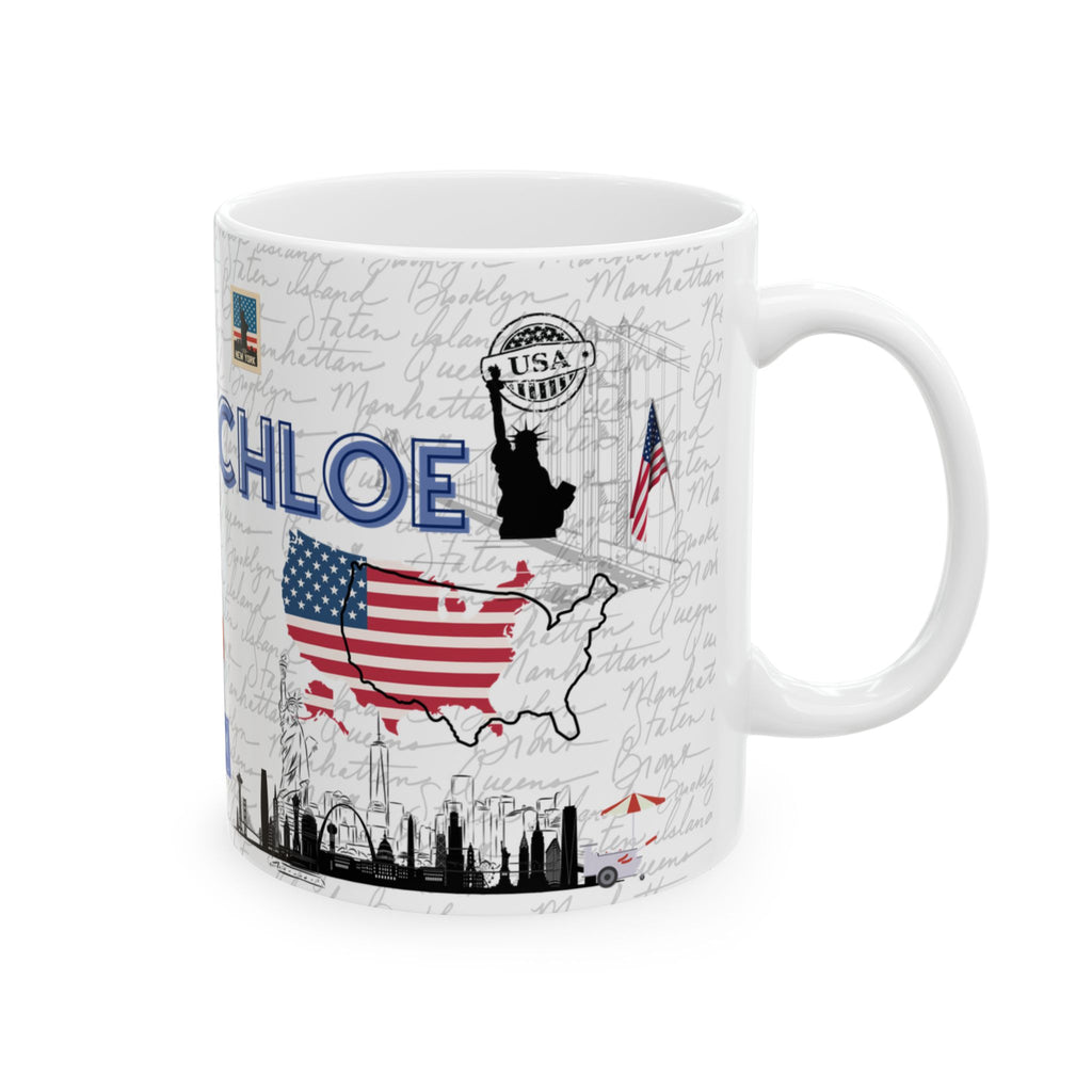 USA Personalized Mug - Custom name gift